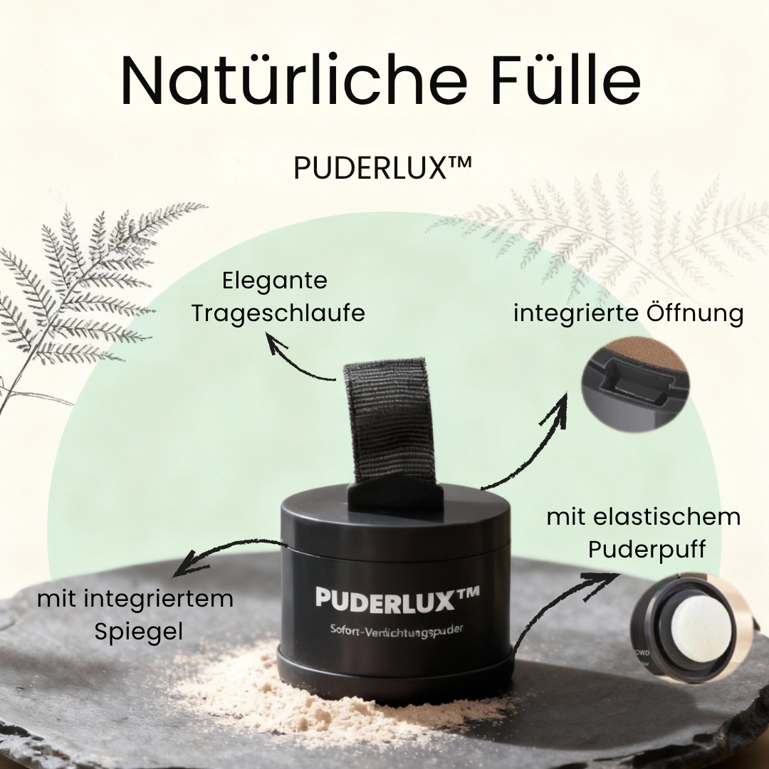 PUDERLUX™ Sofort-Verdichtungspuder
